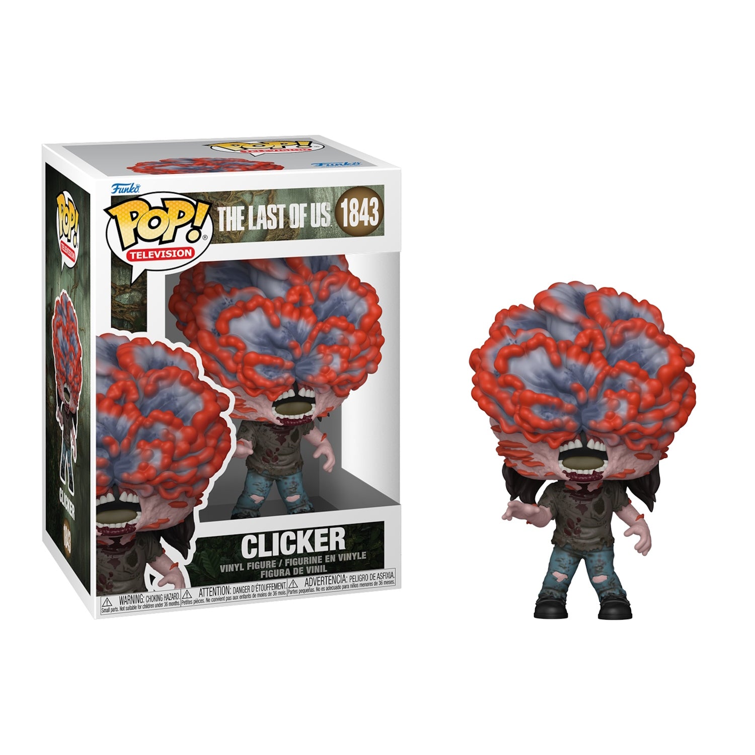 Funko Pop! Television: The Last Of Us - Clicker Vinyl Figure #1843 Toys & Games Funko