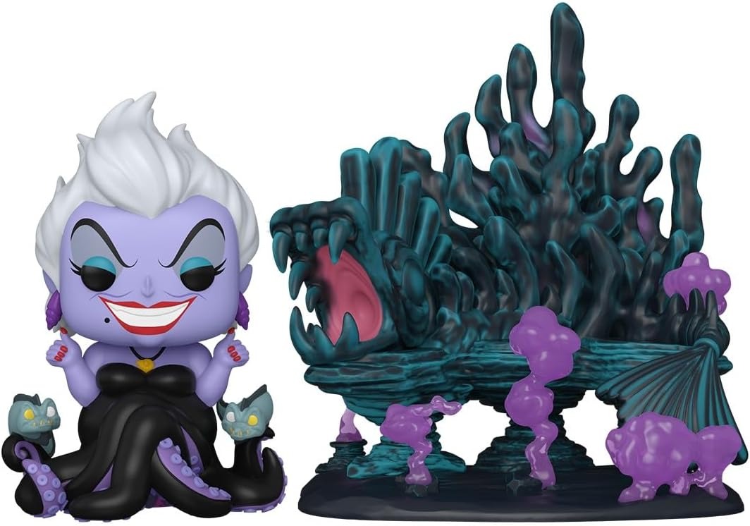 Funko Pop! Town: Disney Villains - Ursula's Lair Vinyl Figure #43 Toys & Games Funko