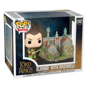 Funko Pop! Town: LotR Elrond with Rivendell #1747 Toys & Games Funko