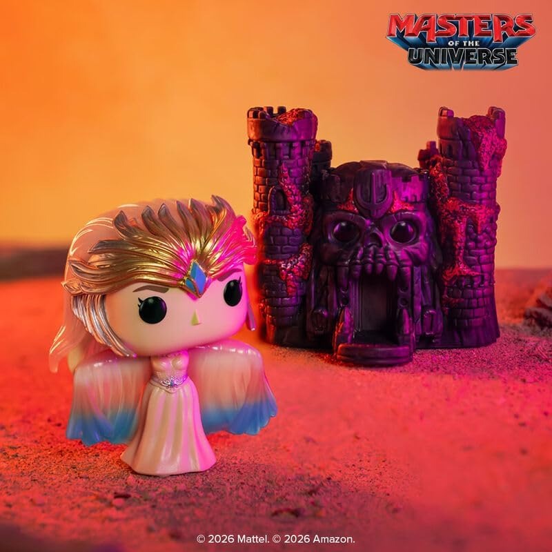 Funko Pop! Town: Masters of the Universe - Sorceress with Castle Grayskull Vinyl Figures -#51 Toys & Games Funko