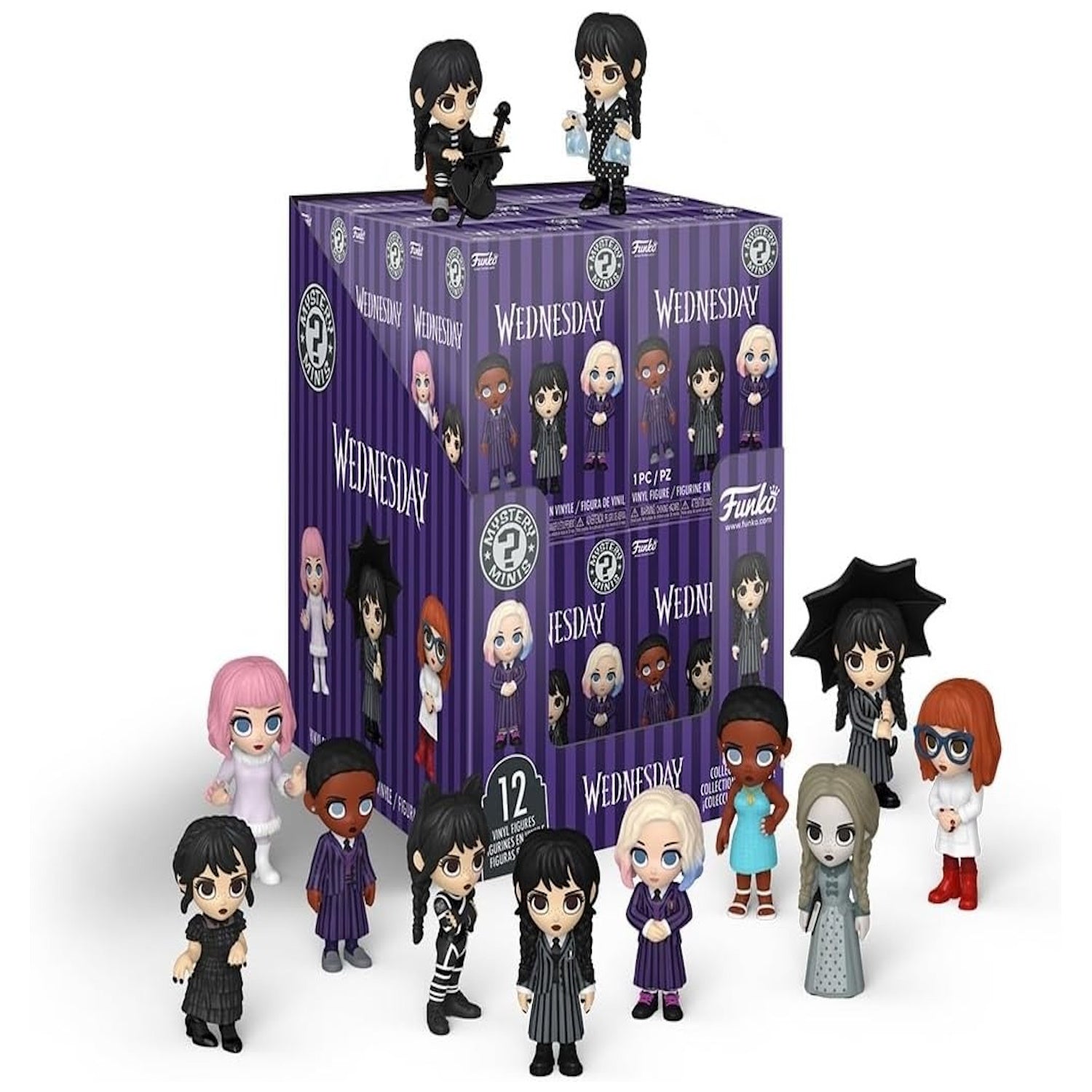 Funko Pop!: Wednesday Mystery Minis Vinyl Figure Toys & Games Funko