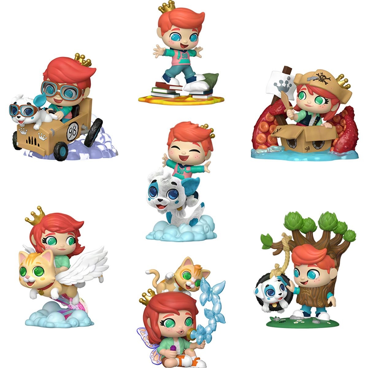 Funko Premium Blind Box: Fun Squad - Never Ending Fun Vinyl Figure - 1 Random Figure Toys & Games Funko