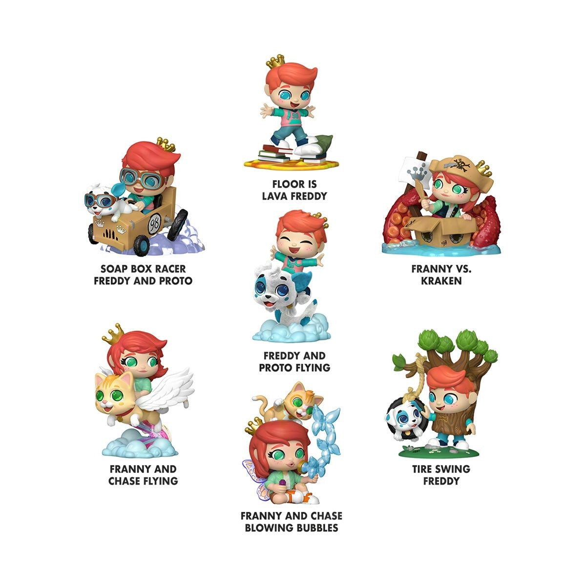 Funko Premium Blind Box: Fun Squad - Never Ending Fun Vinyl Figure - 1 Random Figure Toys & Games Funko