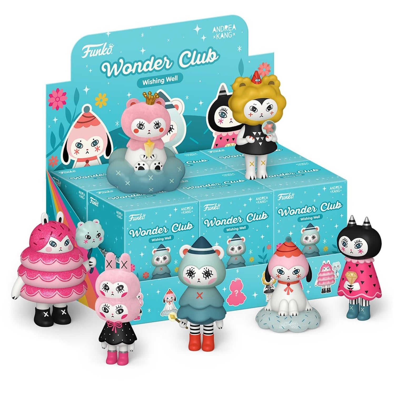 Funko Premium Blind Box: Wonder Club - Wishing Well Vinyl Figure - 1 Random Figure Toys & Games Funko