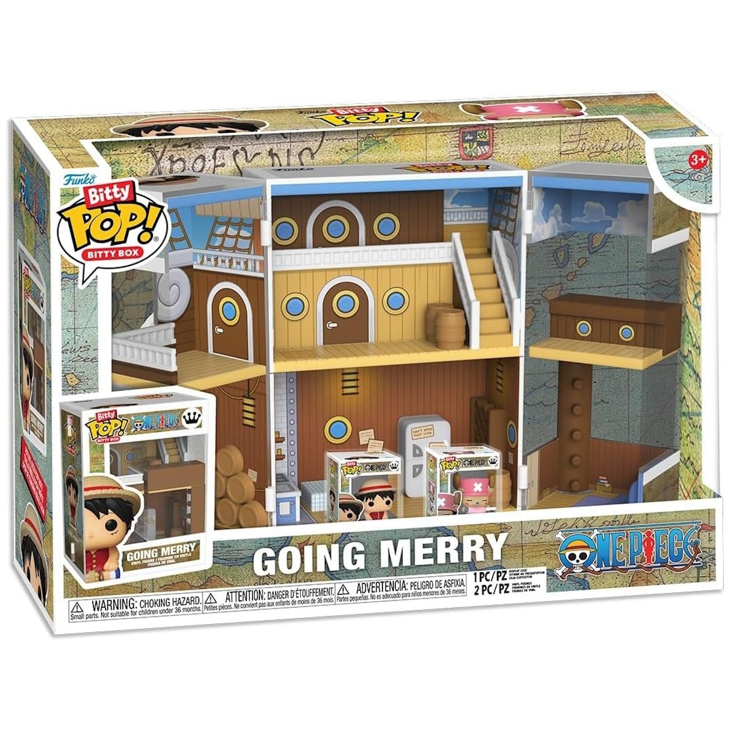 Funko Bitty Pop! Bitty Box: One Piece - Going Merry Vinyl Figure Toys & Games Funko