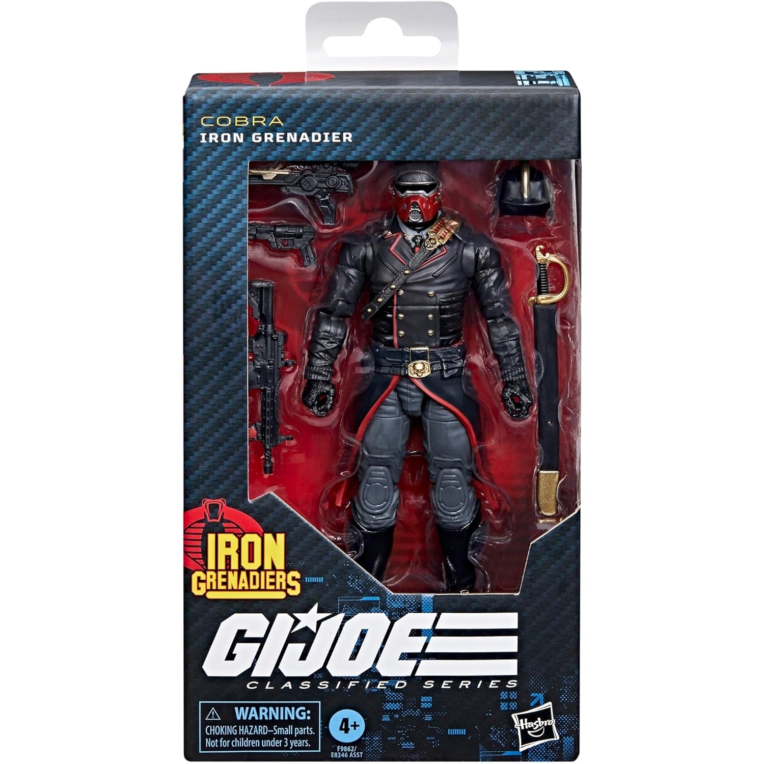 G.I. Joe Classified Series: #132 Iron Grenadier Collectible 6" Action Figure Toys & Games Hasbro