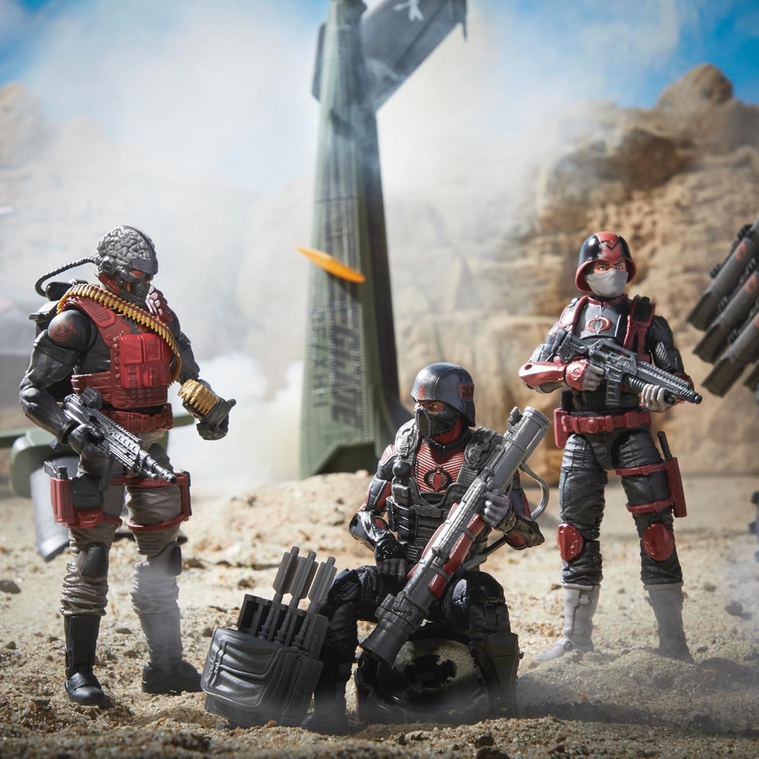 G.I. Joe Classified Series: Cobra H.I.S.S. Fire Team 788 Toys & Games Hasbro