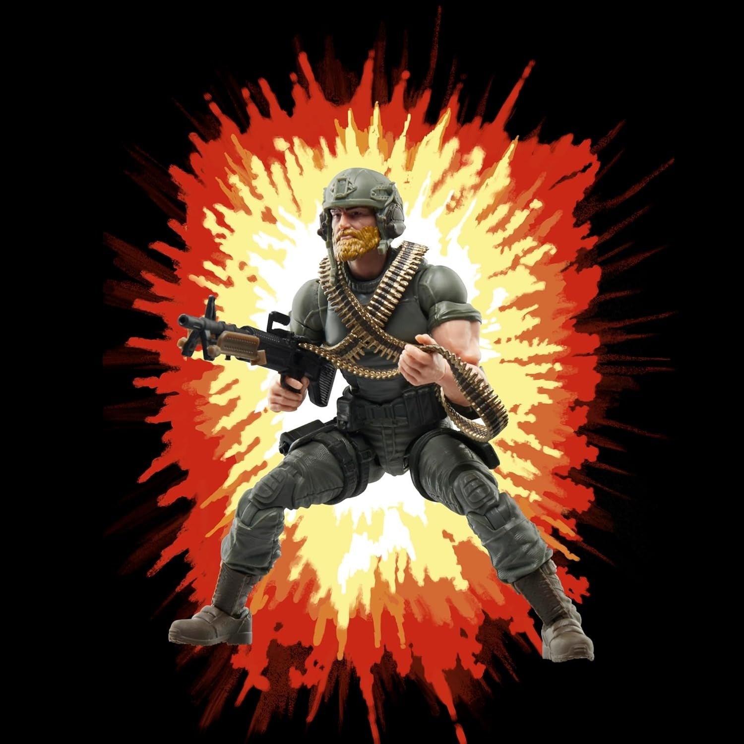 G.I. Joe Classified Series: Retro Cardback Craig “Rock ’N Roll” McConnel Toys & Games Hasbro