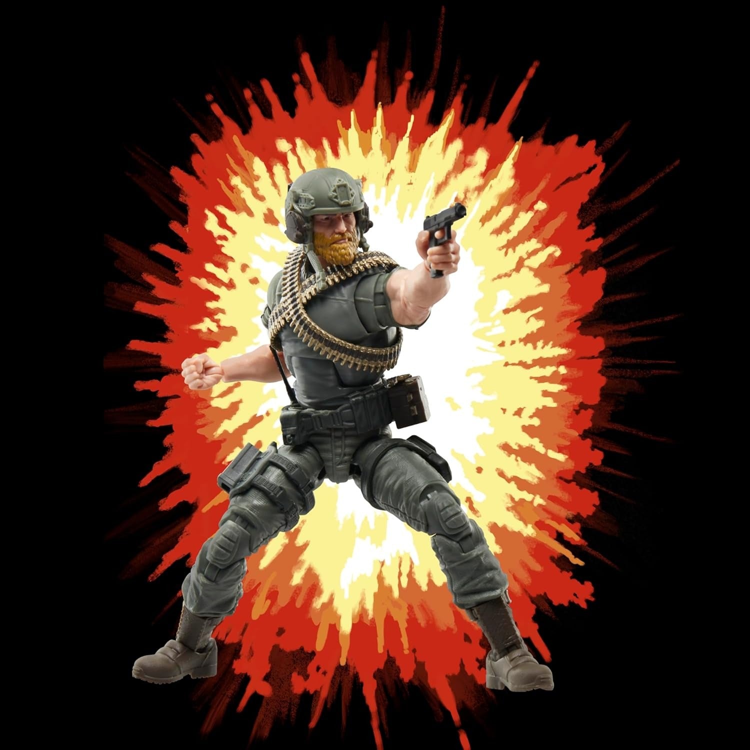 G.I. Joe Classified Series: Retro Cardback Craig “Rock ’N Roll” McConnel Toys & Games Hasbro