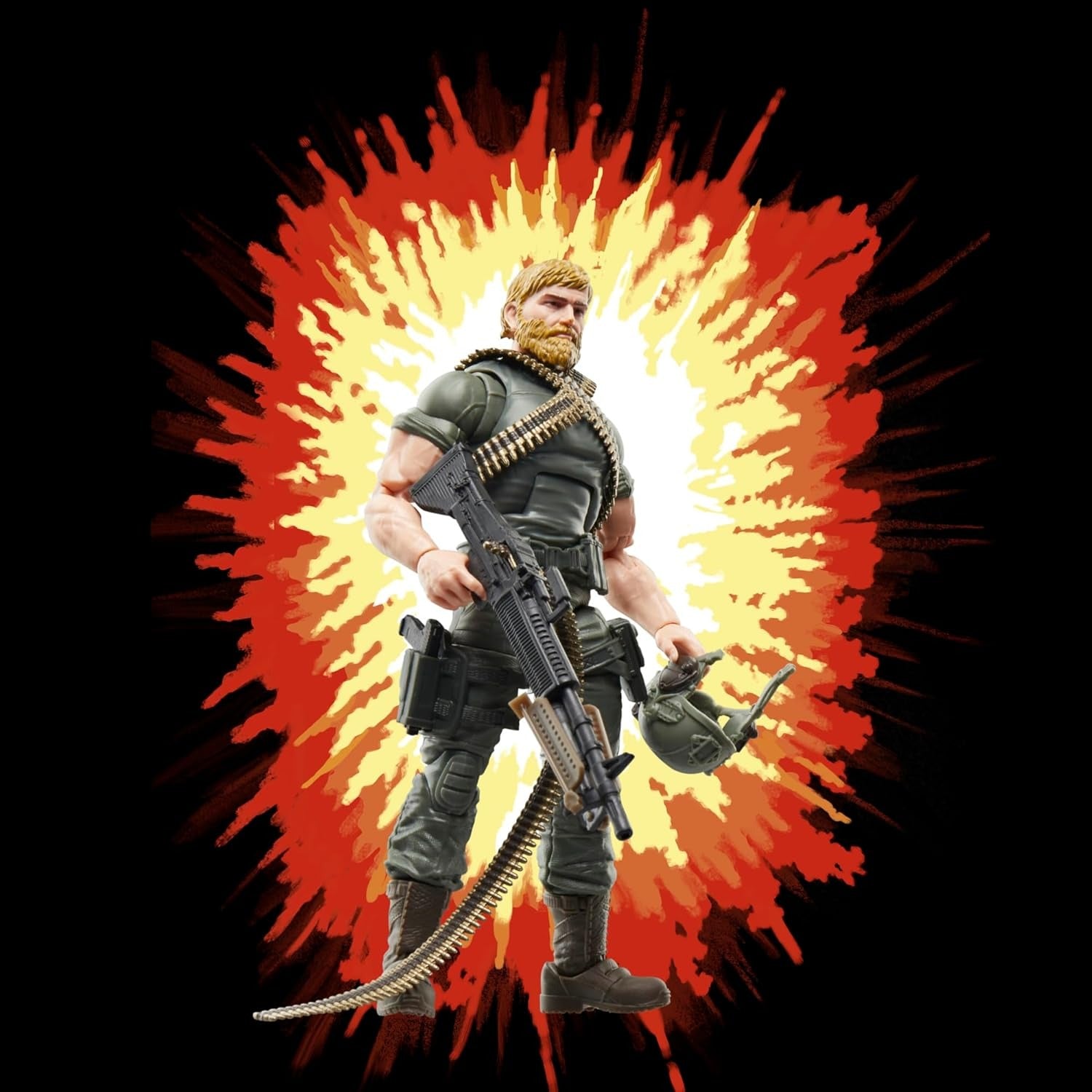G.I. Joe Classified Series: Retro Cardback Craig “Rock ’N Roll” McConnel Toys & Games Hasbro