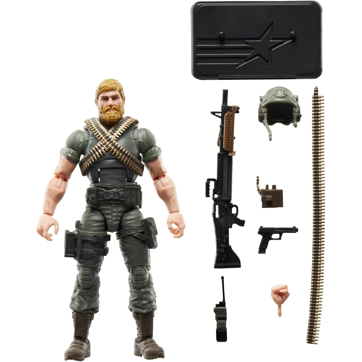 G.I. Joe Classified Series: Retro Cardback Craig “Rock ’N Roll” McConnel Toys & Games Hasbro