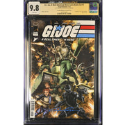 G.I Joe Real American Hero: #1 [Clayton Crain CGC 9.8 Signed 2nd print Facsimile] 2025 Comics Image Comics