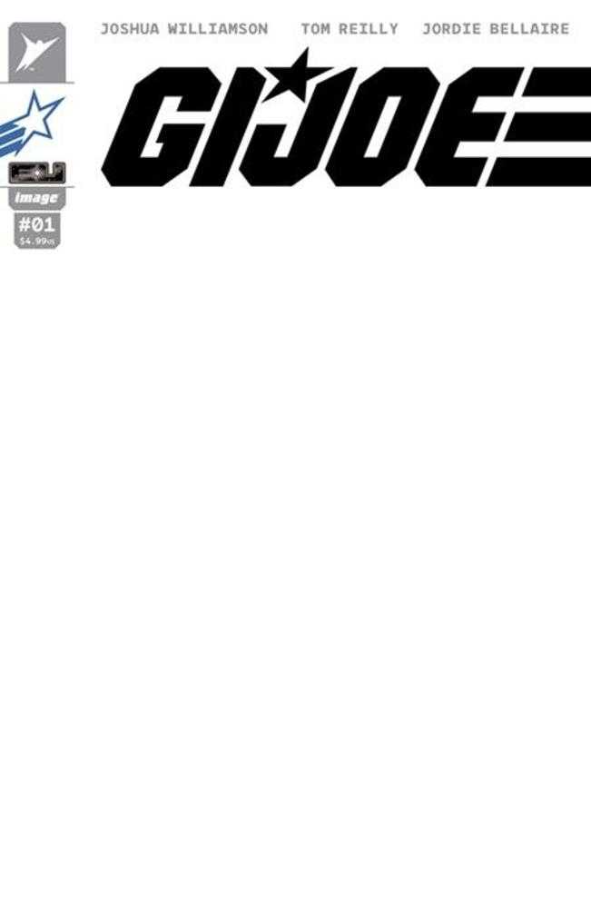 G.I. Joe (2024) #1 CVR N Blank Sketch G.I. Joe Comics Image Comics