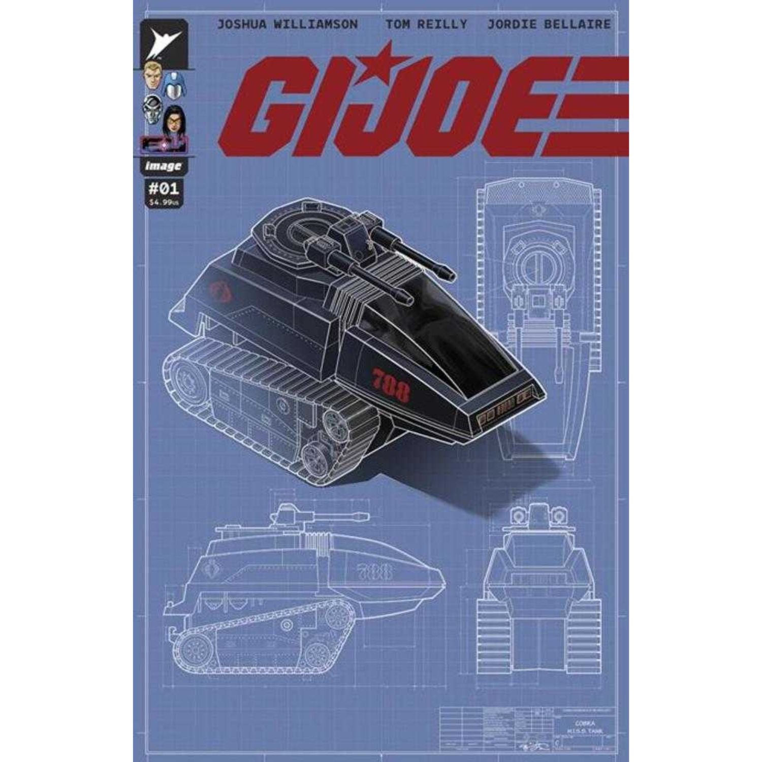 G.I. Joe: #1 [EJ Su CVR J - 1:50] 2024 Comics Image Comics
