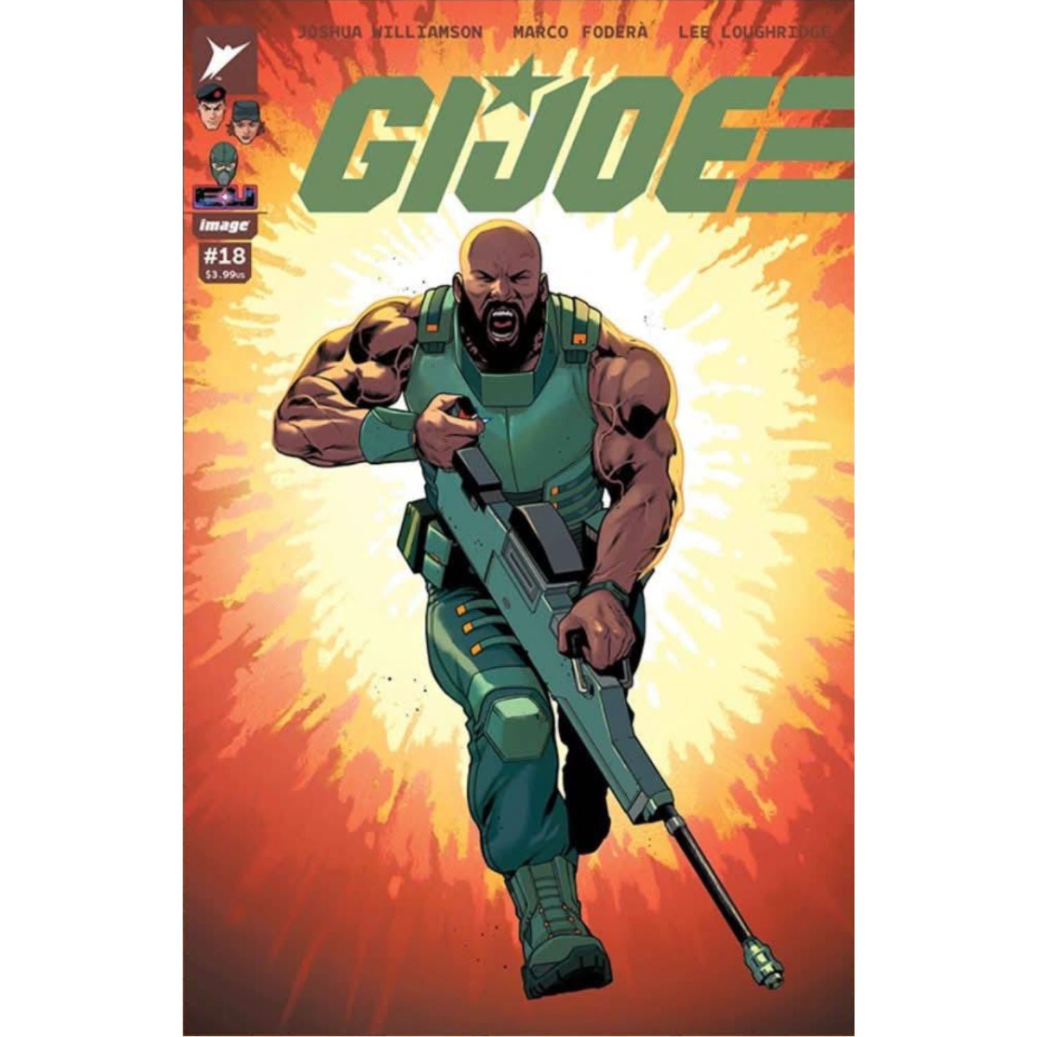 GI Joe: #18 [Lucas Meyer & Adriano Lucas CVR D - 1:25] 2024 Comics Image Comics
