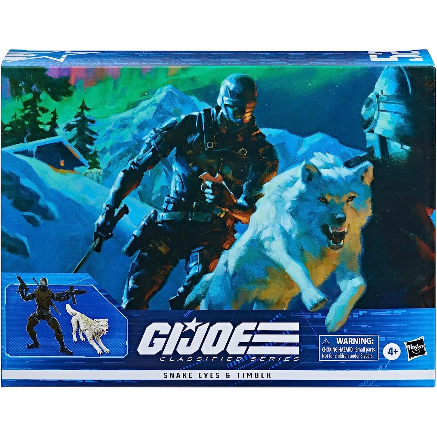 G.I. Joe Classified: Snakes Eyes & Timber - 6" Action Figure Toys & Games Hasbro