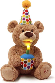 GUND: Happy Birthday Teddy Bear - Animated Plush Toy Toys & Games GUND