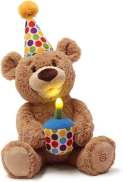 GUND: Happy Birthday Teddy Bear - Animated Plush Toy Toys & Games GUND