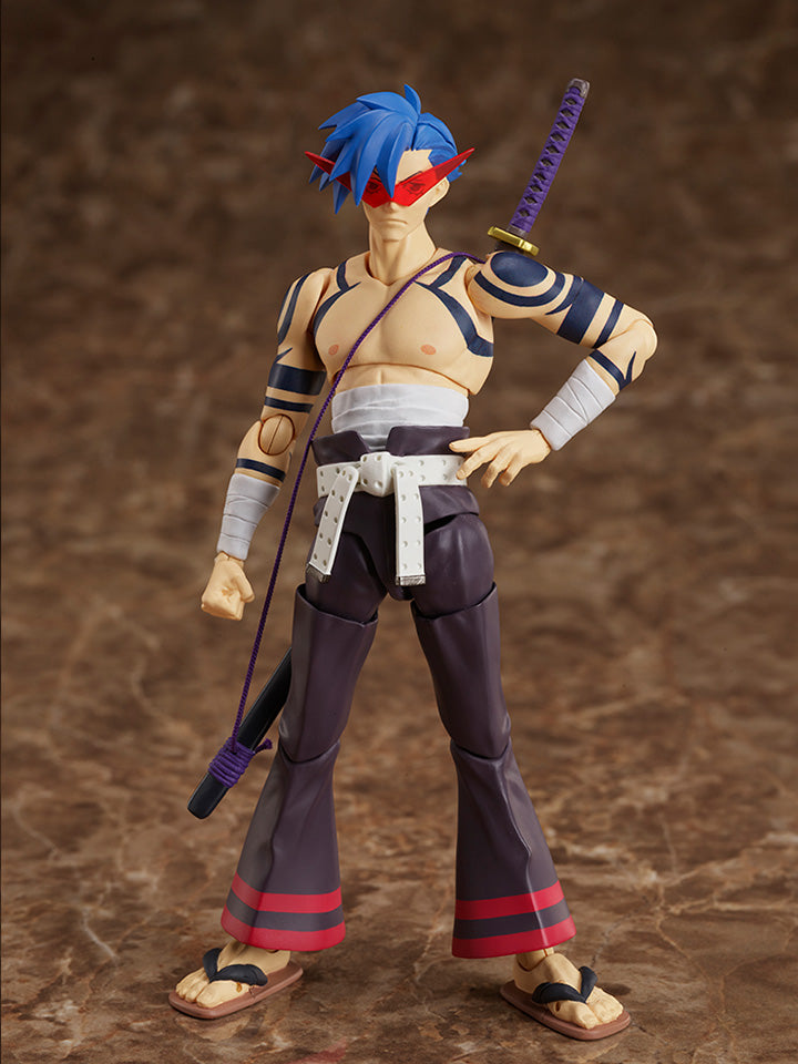 BUZZmod. Gurren Lagann: Kamina 1/12 Scale Action Figure Toys & Games Aniplex of America