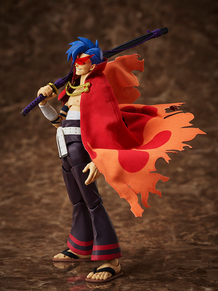 BUZZmod. Gurren Lagann: Kamina 1/12 Scale Action Figure Toys & Games Aniplex of America