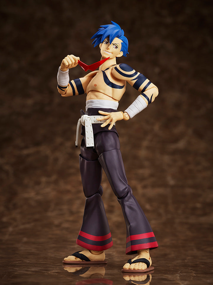 BUZZmod. Gurren Lagann: Kamina 1/12 Scale Action Figure Toys & Games Aniplex of America
