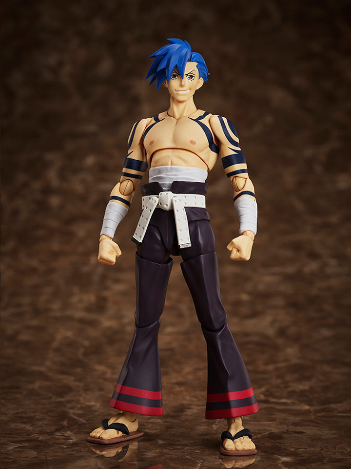 BUZZmod. Gurren Lagann: Kamina 1/12 Scale Action Figure Toys & Games Aniplex of America