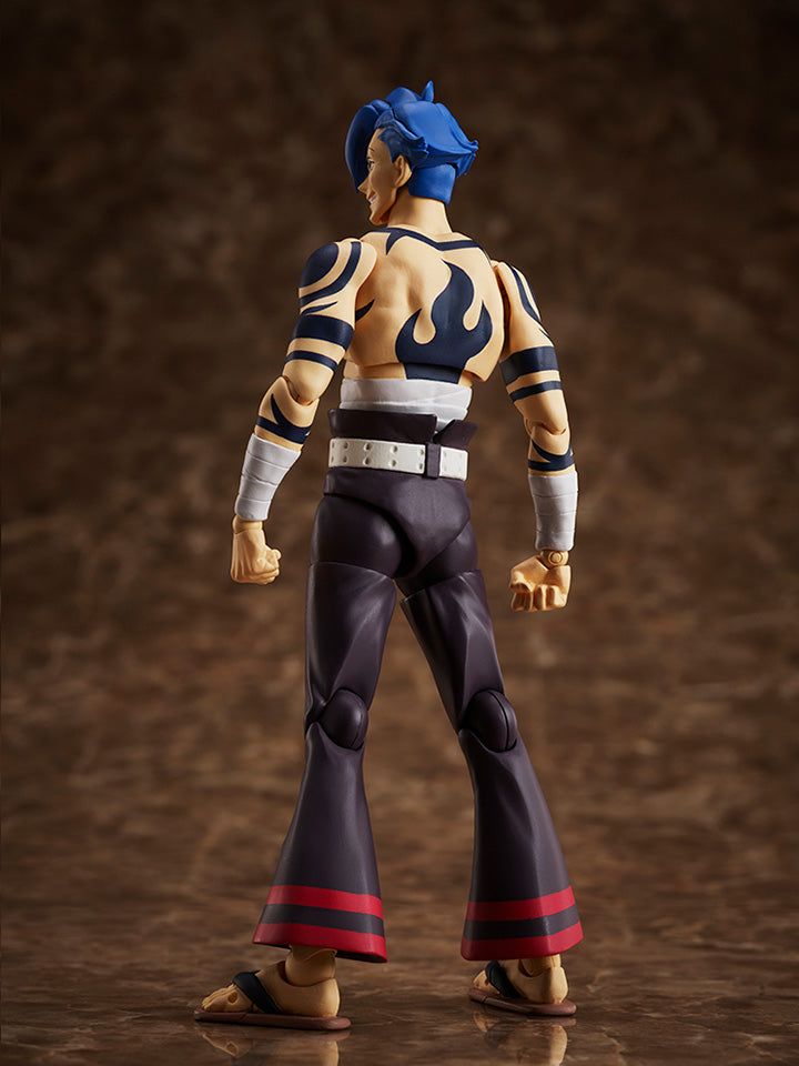 BUZZmod. Gurren Lagann: Kamina 1/12 Scale Action Figure Toys & Games Aniplex of America