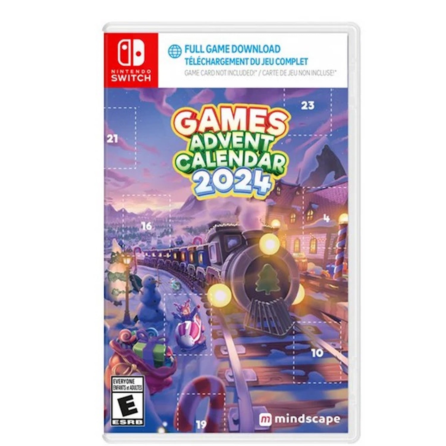 Games Advent Calendar 2024 (Code In Box) [Nintendo Switch] Nintendo Switch Video Game Mindscape   