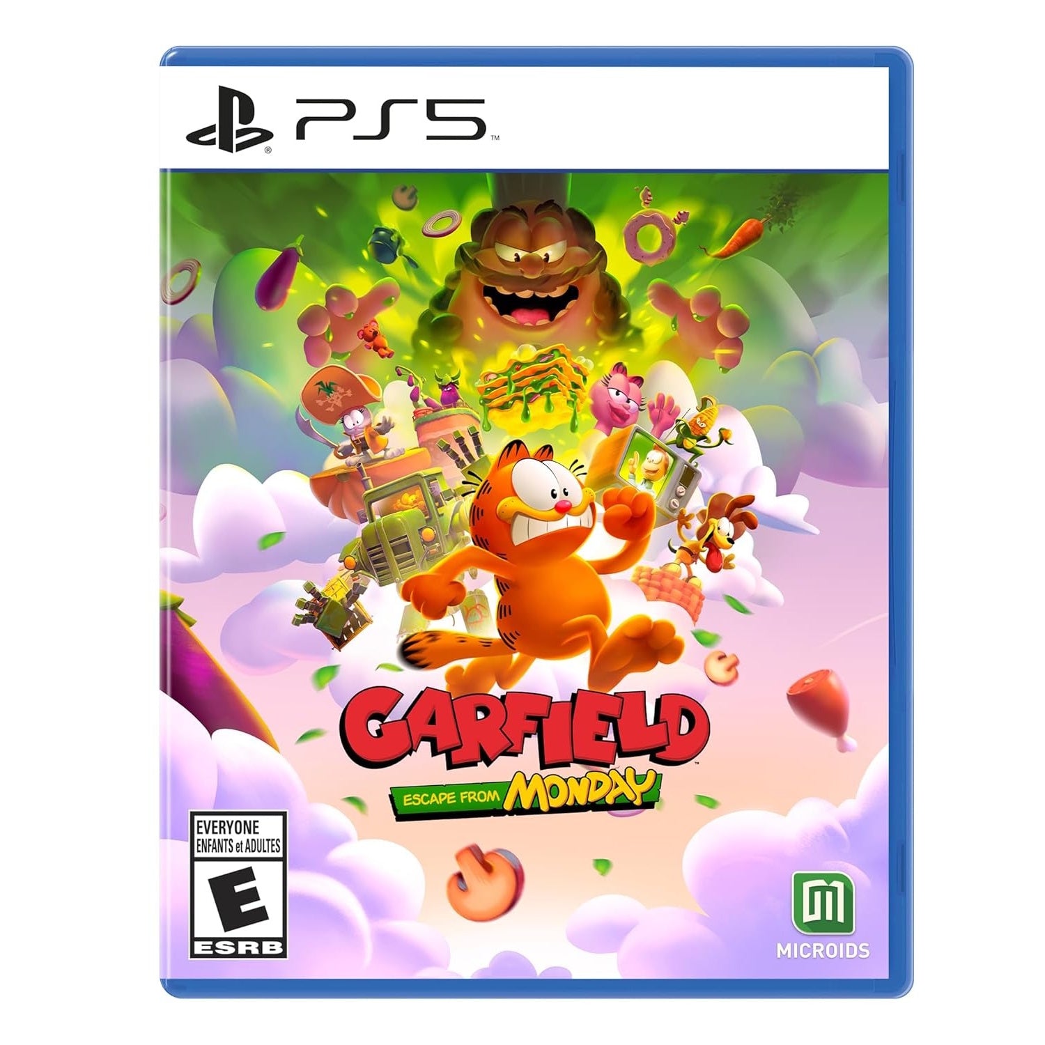 Garfield: Escape from Monday [PlayStation 5] PlayStation 5 Video Game Microids