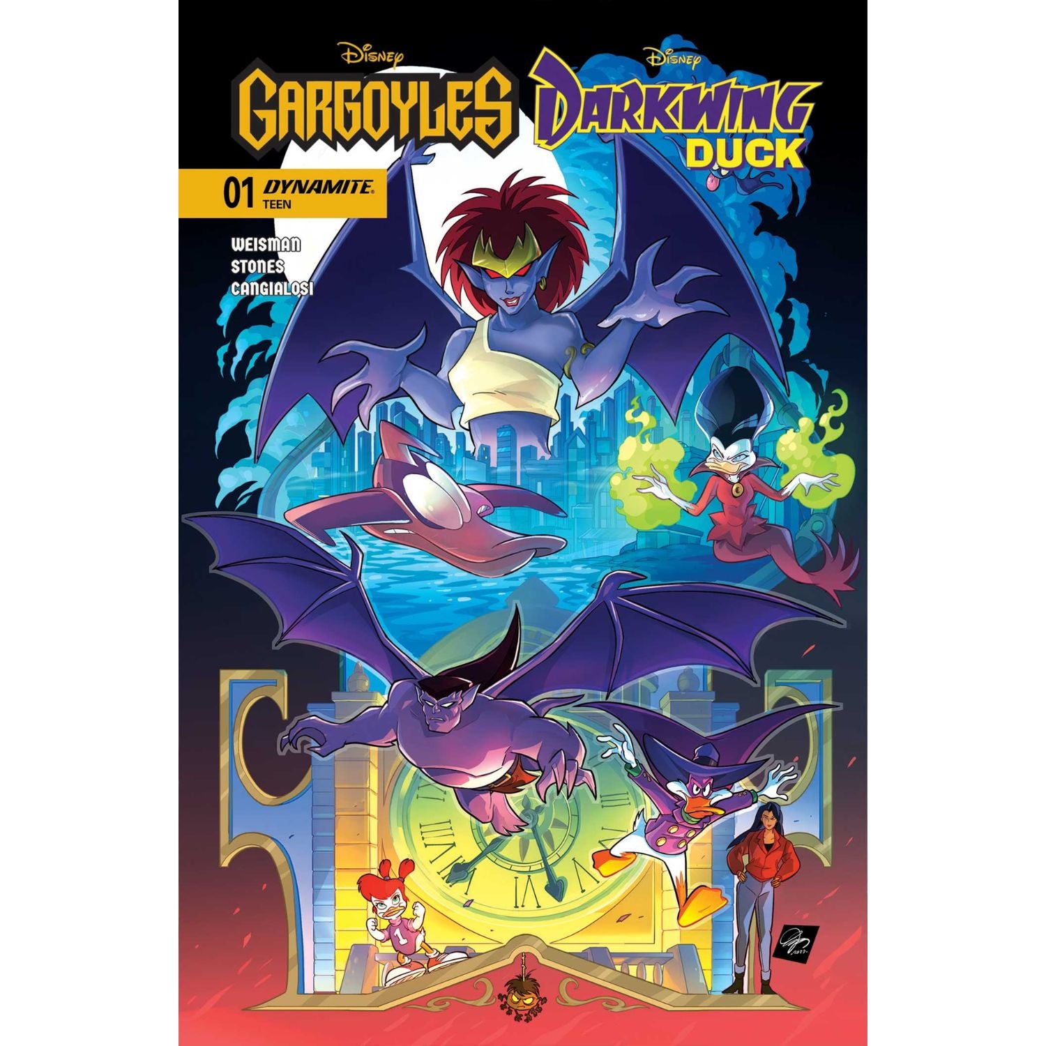 Gargoyles Darkwing Duck: #1 [Ciro Cangialosi CVR D] 2026 Comics Dynamite Entertainment