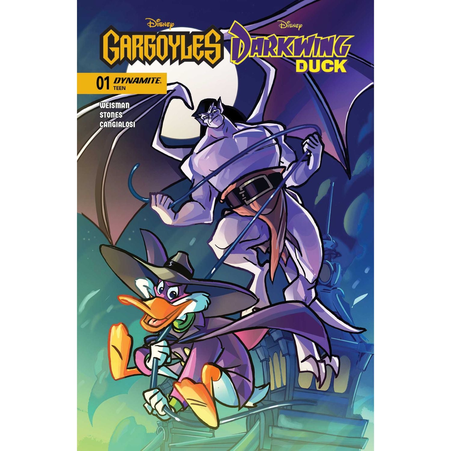 Gargoyles Darkwing Duck: #1 [Tad Stones CVR A] 2026 Comics Dynamite Entertainment