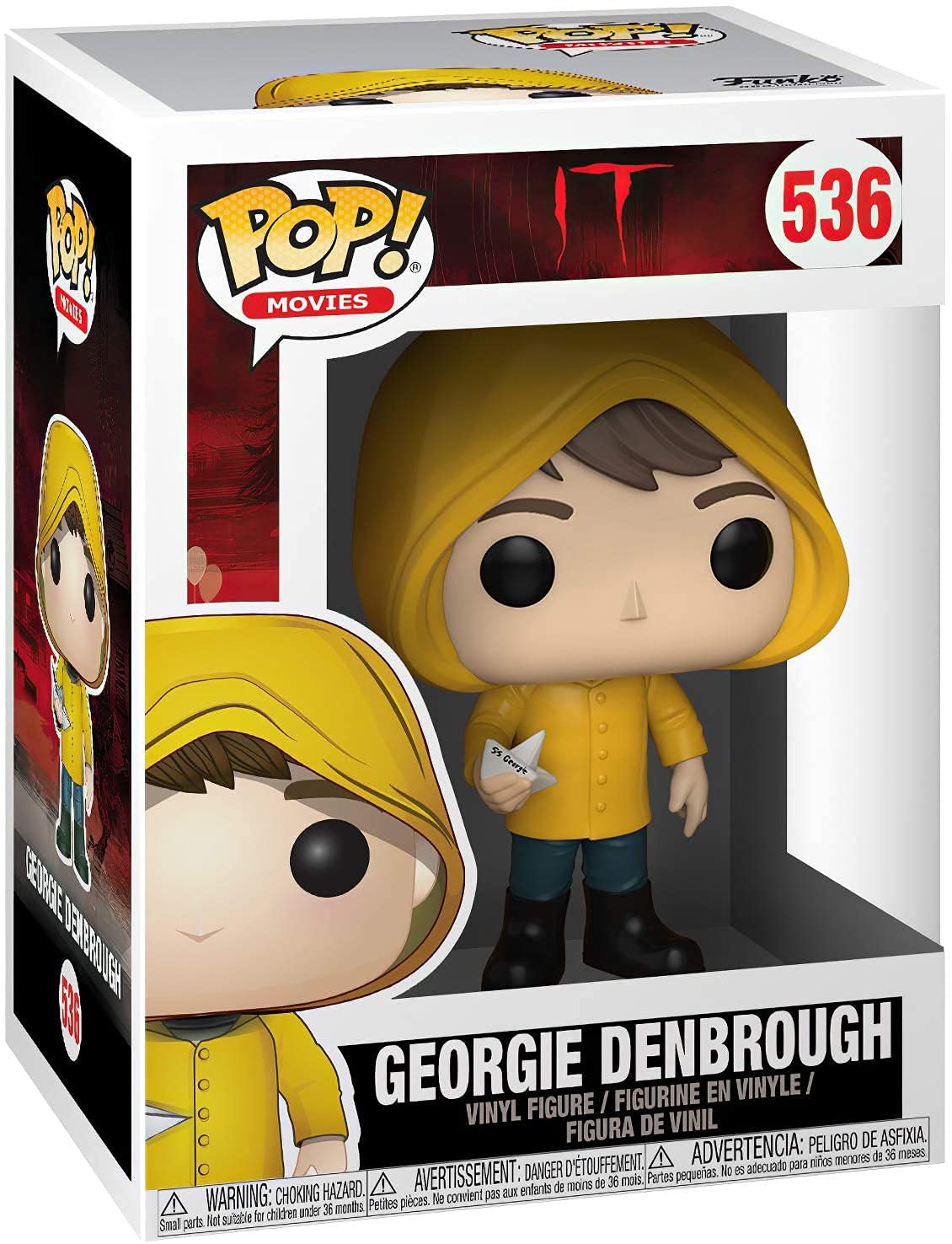 Funko Pop! Movies: IT - Georgie Denbrough #536 Toys & Games Funko