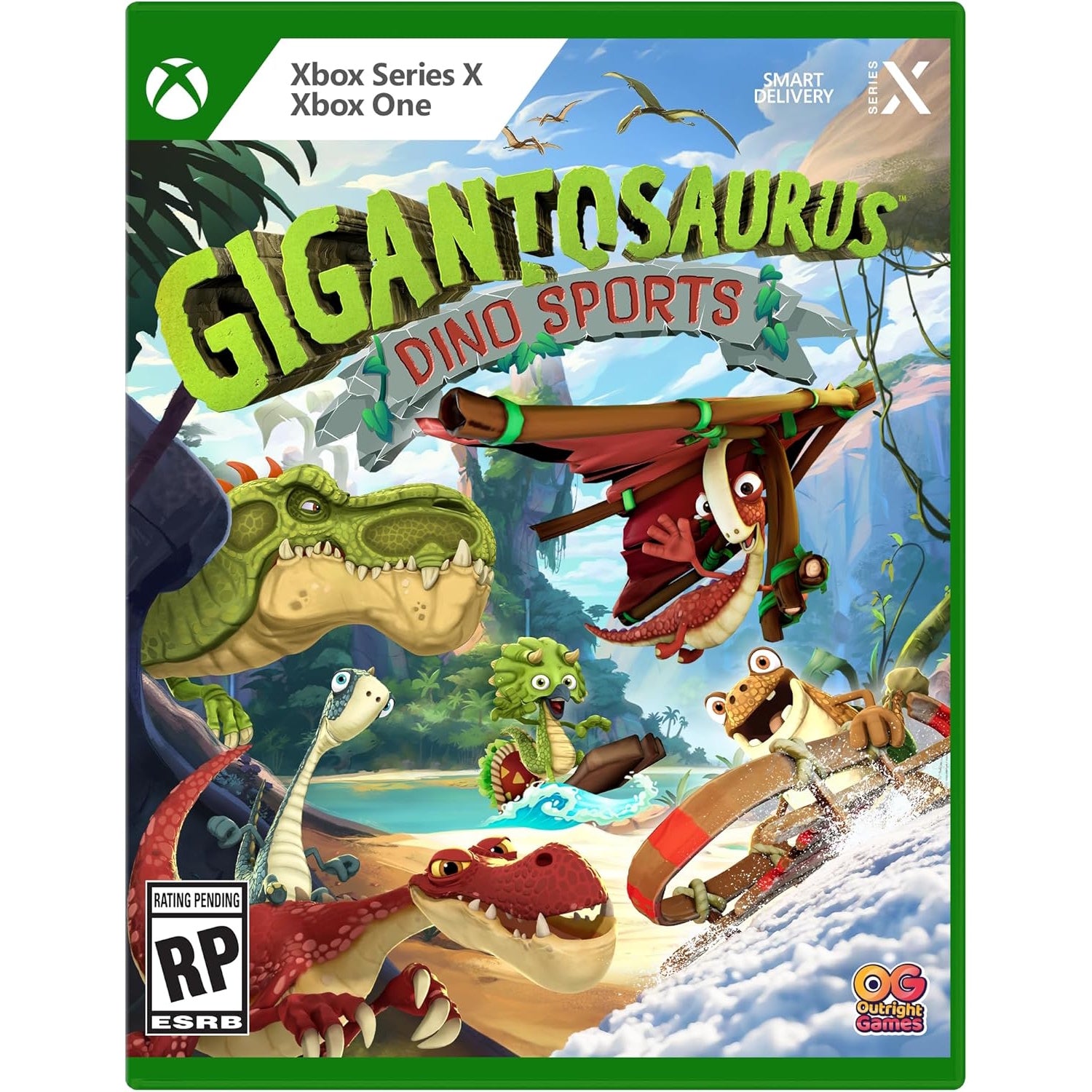 Gigantosaurus Dino Sports [Xbox One / Series X] Xbox One / Xbox Series X Video Game Outright Games