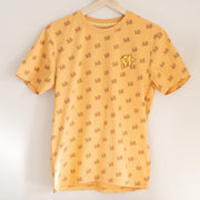 Milk Mocha Bear: Giordano X Milk Mocha Bear: Monogram (Brown) T-Shirts Milk Mocha Bear
