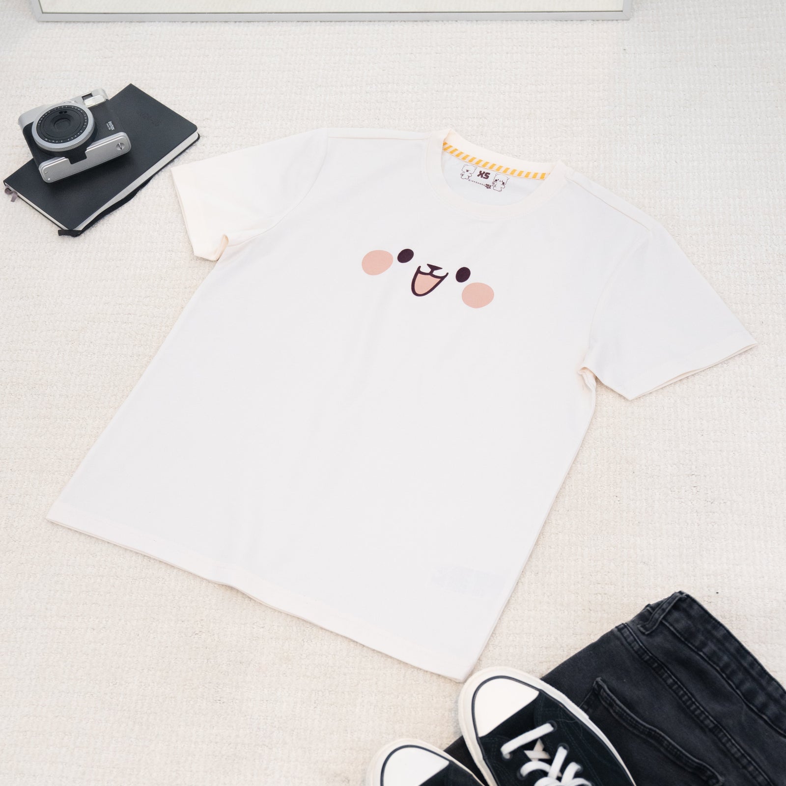 Milk Mocha Bear: Giordano X Milk Mocha Bear: Milk T-shirt T-Shirts Milk Mocha Bear