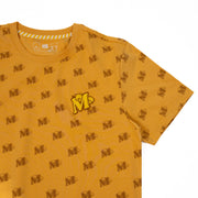 Milk Mocha Bear: Giordano X Milk Mocha Bear: Monogram (Brown) T-Shirts Milk Mocha Bear
