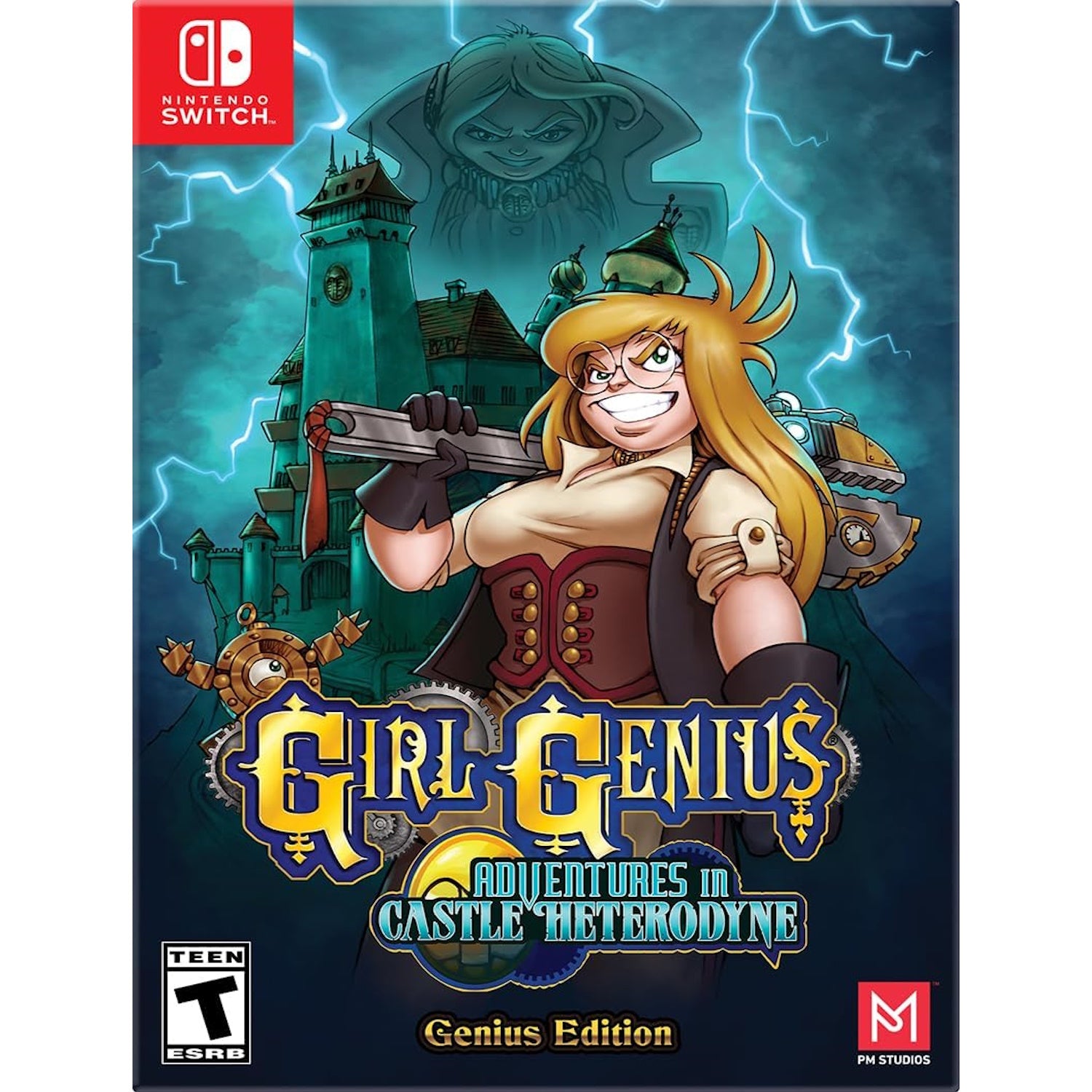 Girl Genius - Adventures In Castle Heterodyne - Genius Edition [Nintendo Switch] Nintendo Switch Video Game PM Studios