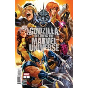 Godzilla Destroys The Marvel Universe #1-5 [Mark Brooks CVR A Set] 2025