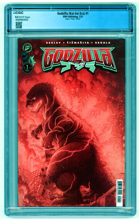 Godzilla Kai-Sei Era: #1 [Adams CGC 8.5 -1:150] 2025 Comics IDW Publishing