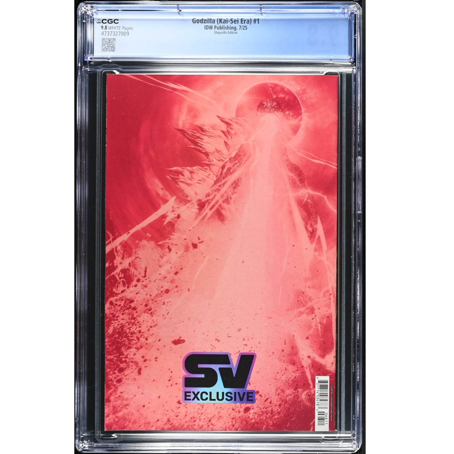 Godzilla Kai-Sei Era: #1 [UltraRaw26 CGC 9.8 Shopville CVR] 2025 Comics IDW Publishing