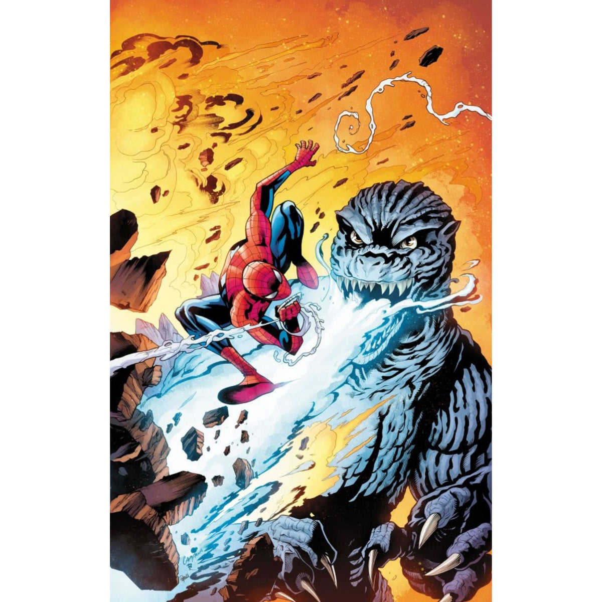 Godzilla VS Spider-Man Cover Set [A, C, F, H, I, J (1:25 & 1:100)] 2025