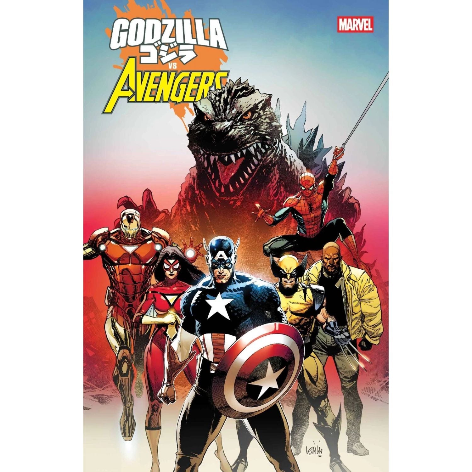 Godzilla VS Avengers: #1 [Leinil Yu CVR A] 2025 Comics Marvel Comics