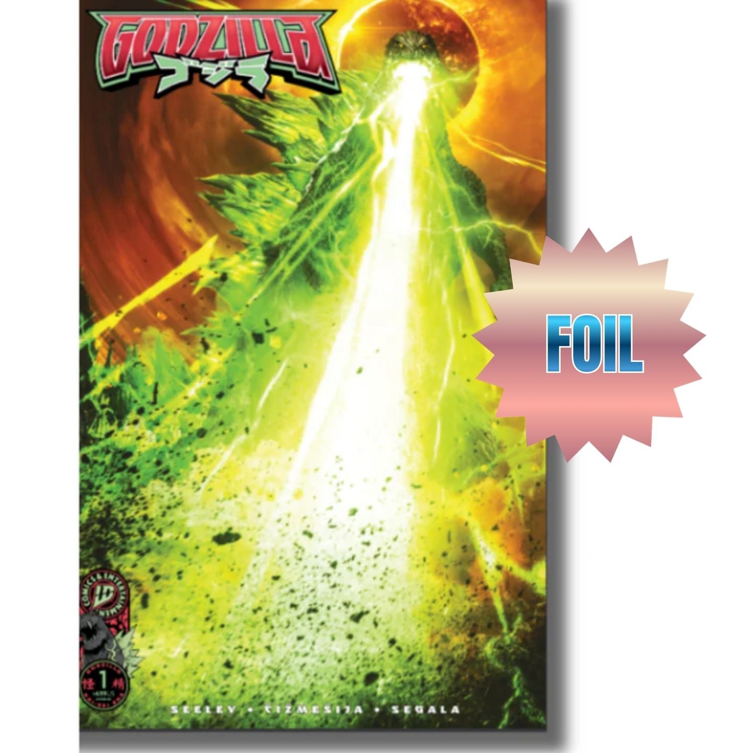 Godzilla Kai-Sei Era: #1 [UltraRaw26 Shopville x SDCC Exclusive Virgin Foil] 2025 Comics IDW Publishing
