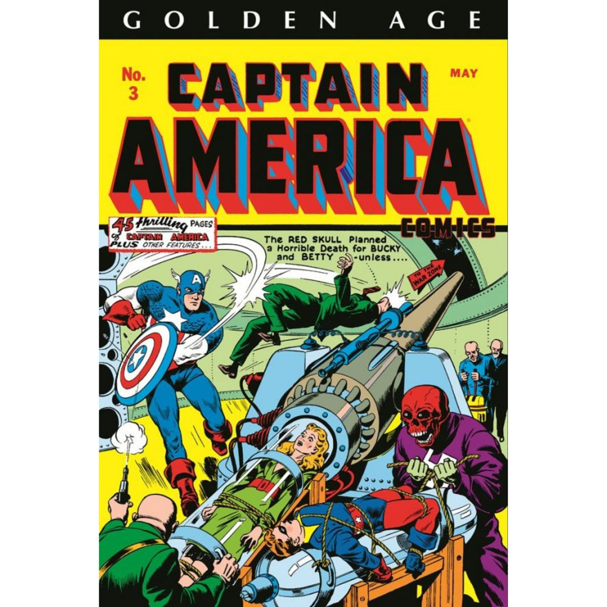 **check Image Golden age Captain America Omnibus Vol. 1 [Alex Schomburg DM] Comics Marvel Comics