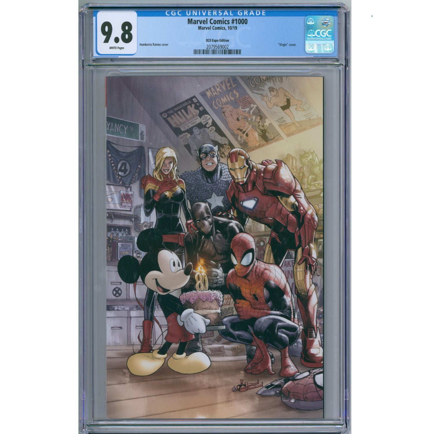 Marvel Comics: #1000 [Ramos CGC 9.8 D23 Expo Exclusive] 2019 Comics Marvel Comics