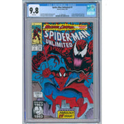 Spider-Man Unlimited: #1 [ Ron Lim CGC 9.8] 1993 Comics Marvel Comics