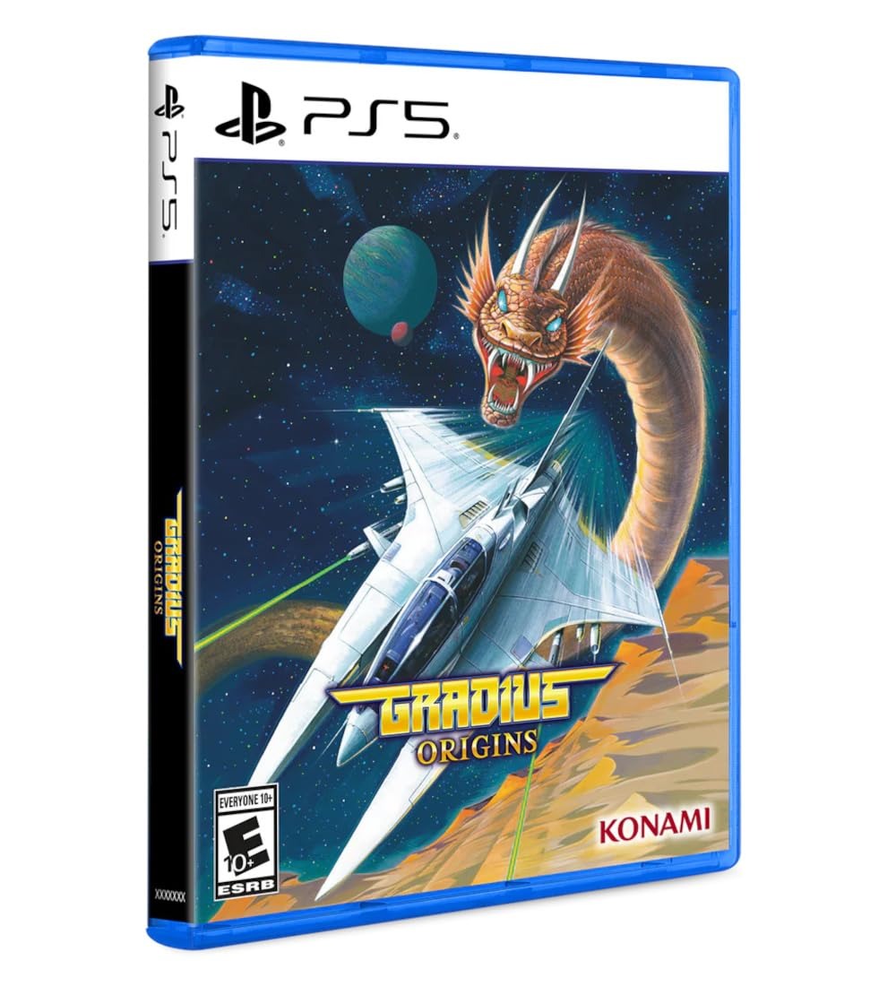 Gradius Origins COVER B - Limited Run #142 [Playstation 5] PlayStation 5 Video Game Limited Run Games