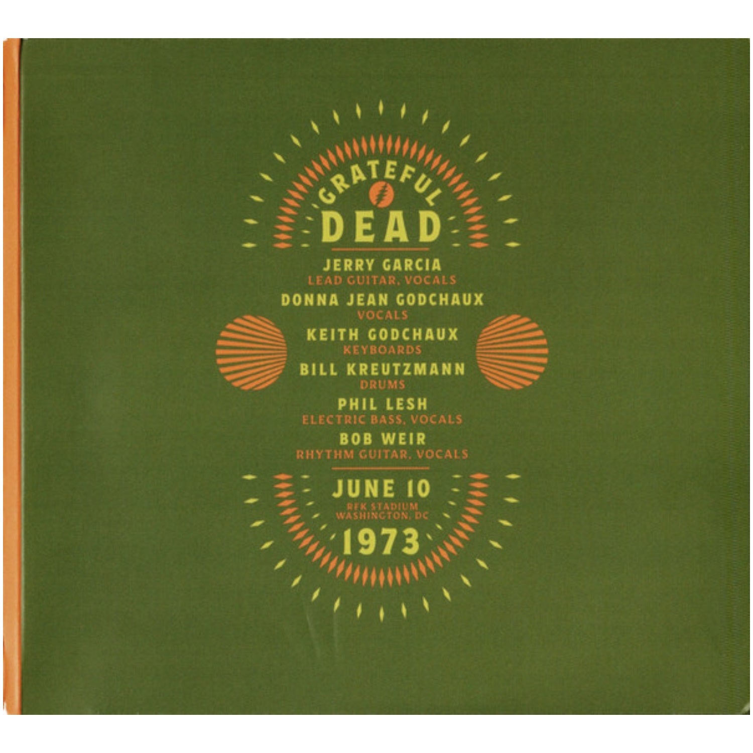Grateful Dead: June 10 1973 RFK Stadium Washington, DC [Audio CD] Audio CD/Vinyl Warner Bros. Records