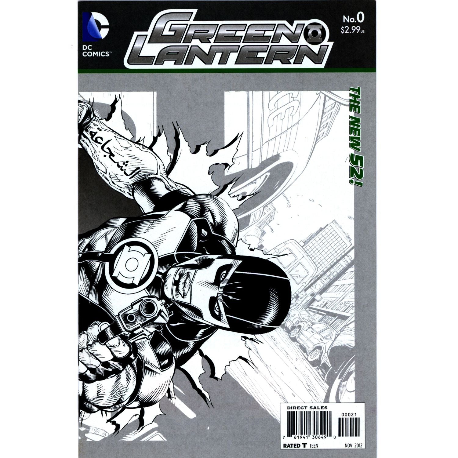 Green Lantern: #0 [Mahnke Cvr B - 1:25] 2011 Comics DC Comics