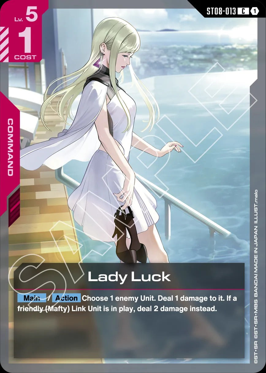 Gundam CG: Flash of Radiance Starter Deck [ST-08] Card Game Bandai Namco